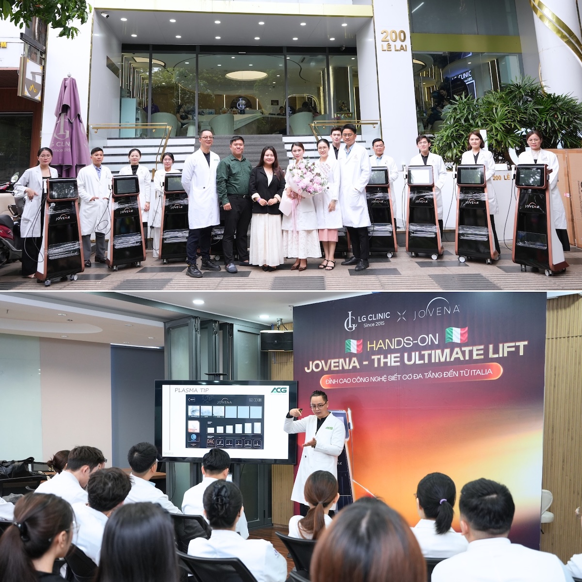 LG Clinic là Đơn vị sở hữu nhiều công nghệ Jovena top 1 Đông Nam Á