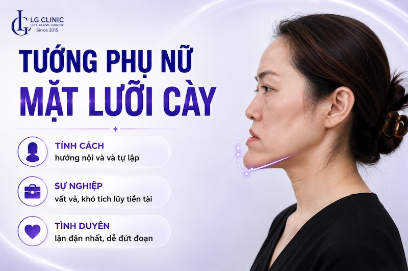 tướng phụ nữ mặt lưỡi cày