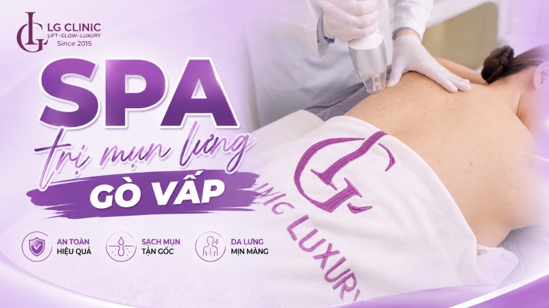 spa trị mụn lưng Gò Vấp