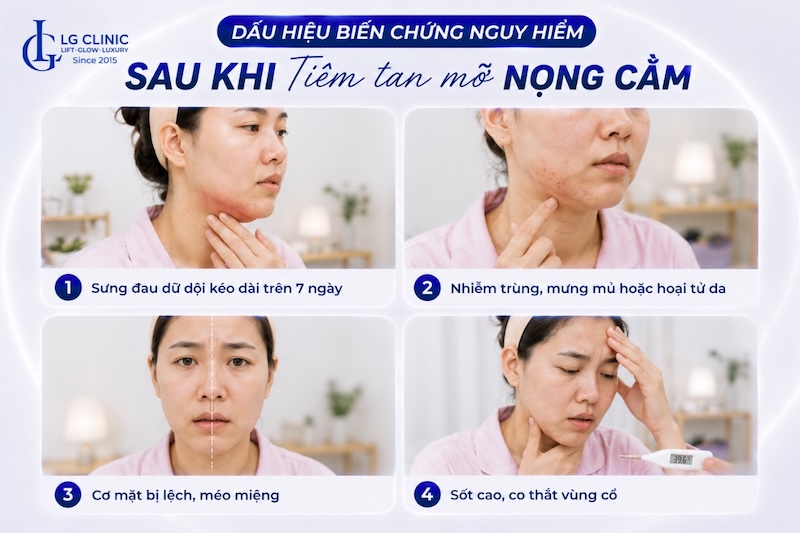 tiêm tan mỡ nọng cằm kiêng gì