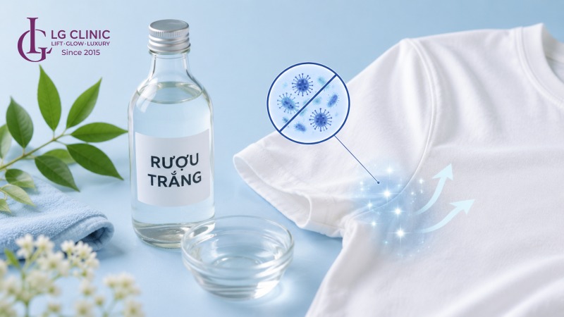 Cách khử mùi hôi nách trên áo​
