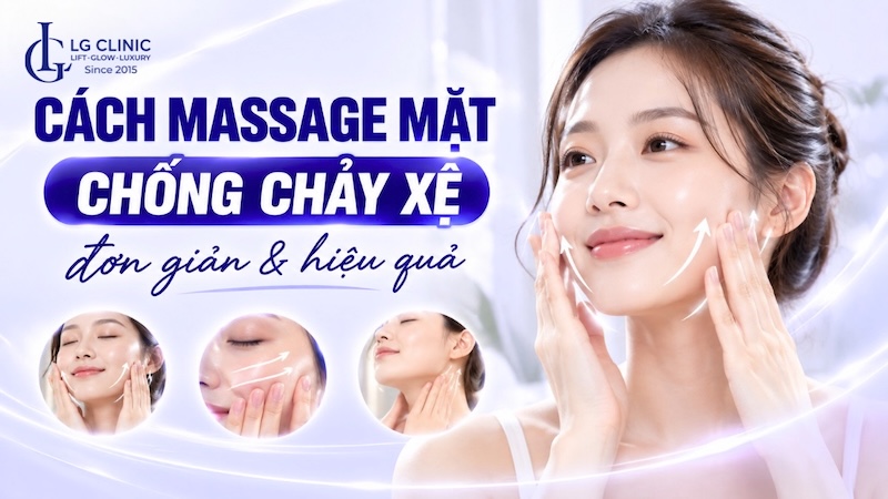 cách mát xa mặt chống chảy xệ