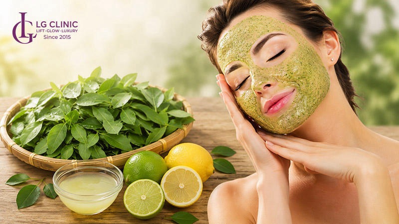 cách trị nám bằng rau ngót