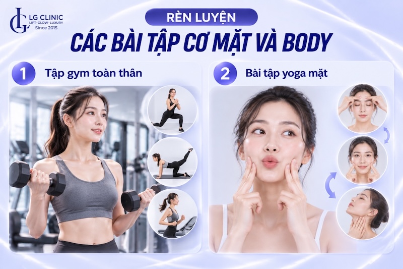 cách khắc phục da chảy xệ sau giảm cân