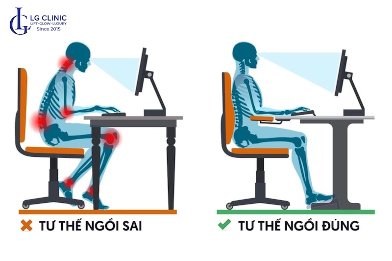 cải thiện lão hoá da cổ