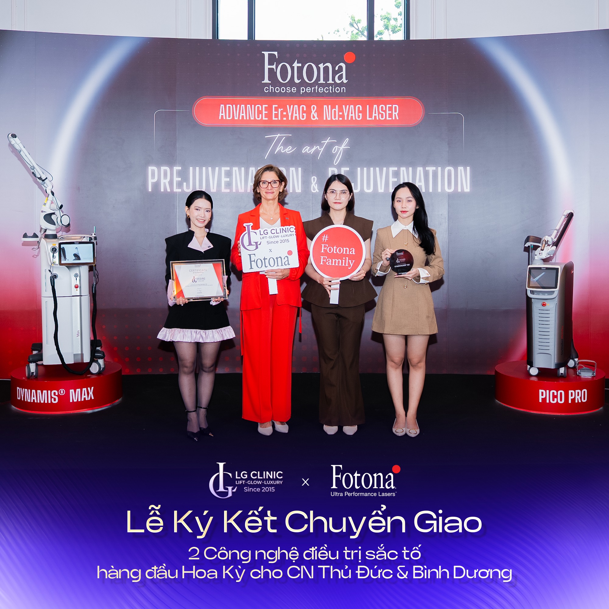 LG Clinic bắt tay Fotona: Mở rộng chuẩn mực điều trị sắc tố và trẻ hóa da tại hai chi nhánh mới Thủ Đức - Bình Dương