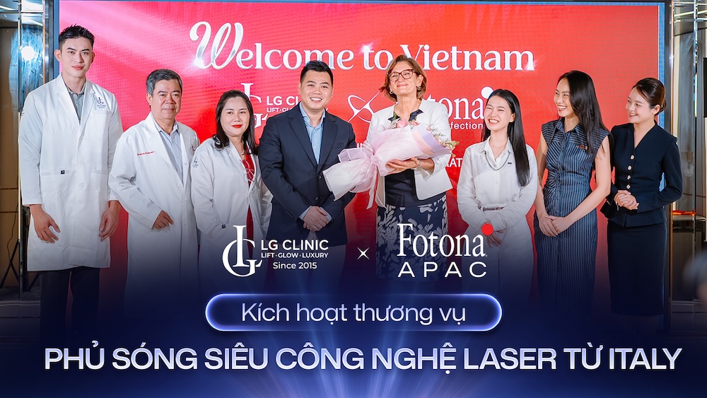 LG Clinic đón Giám đốc Kinh doanh Fotona