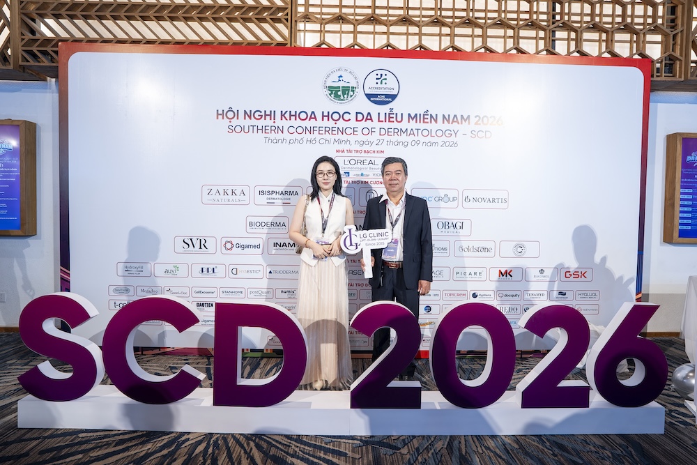 lg clinic tham dự hội nghị da liễu miền nam 2026