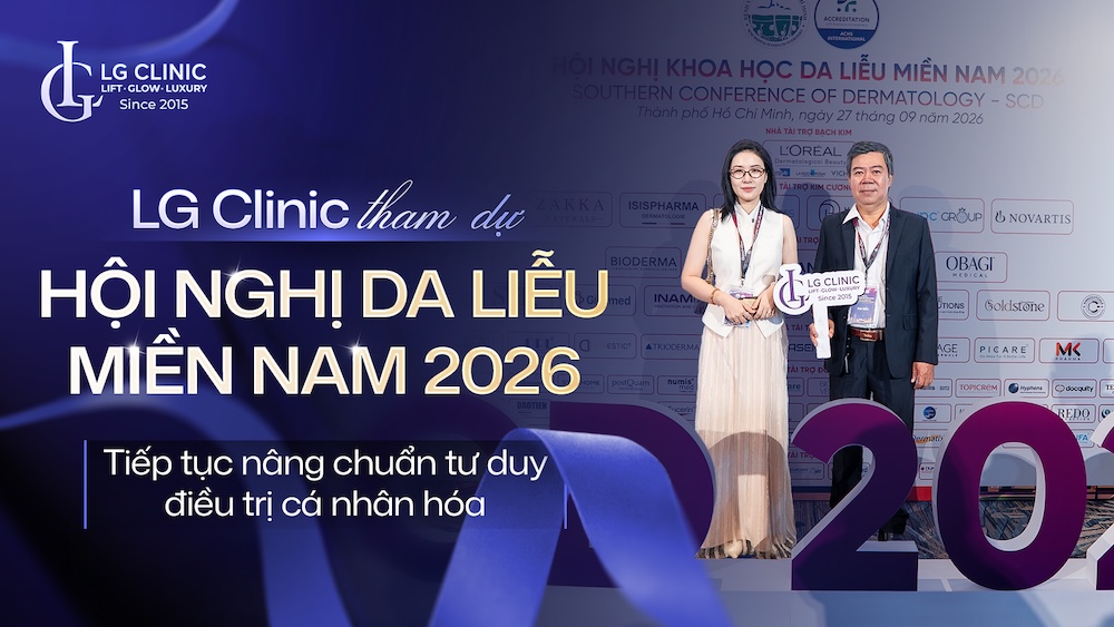 lg clinic tham dự hội nghị da liễu miền nam 2026
