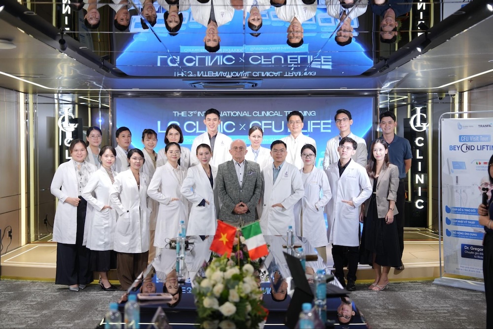 LG Clinic tiếp tục nâng chuẩn chuyên môn cfu èlife tại beyond lifting