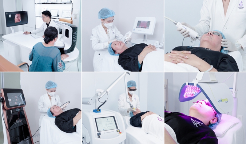 LG Clinic ứng dụng 5 công nghệ nâng cơ căng da 5 lớp cải thiện chảy xệ khuôn mặt
