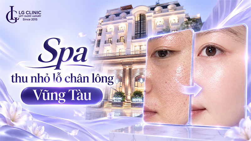 Spa thu nhỏ lỗ chân lông Vũng Tàu