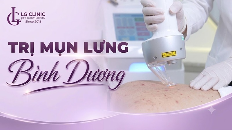 Spa trị mụn lưng Bình Dương