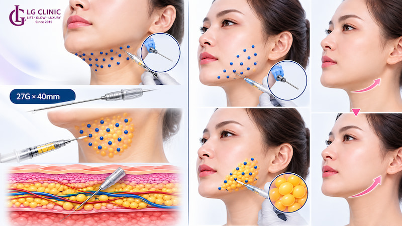 cách giảm mỡ mặt cấp tốc bằng tiêm tan mỡ