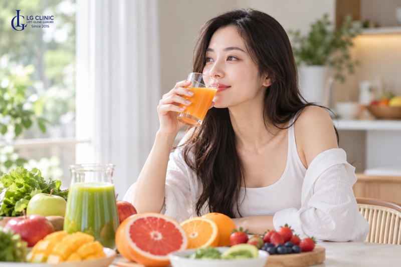 Cách phục hồi da bị lão hóa từ bên trong