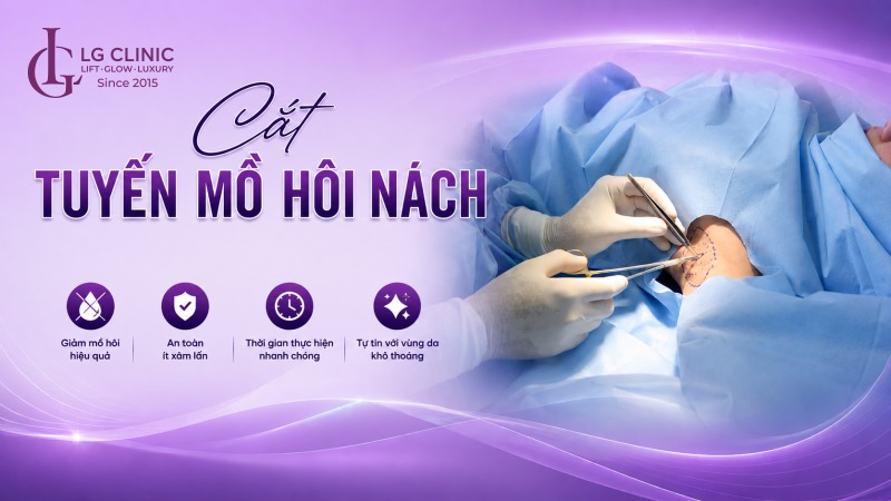 Cắt tuyến mồ hôi nách