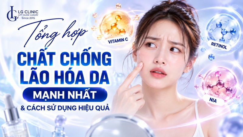 Tổng hợp chất chống lão hoá mạnh nhất