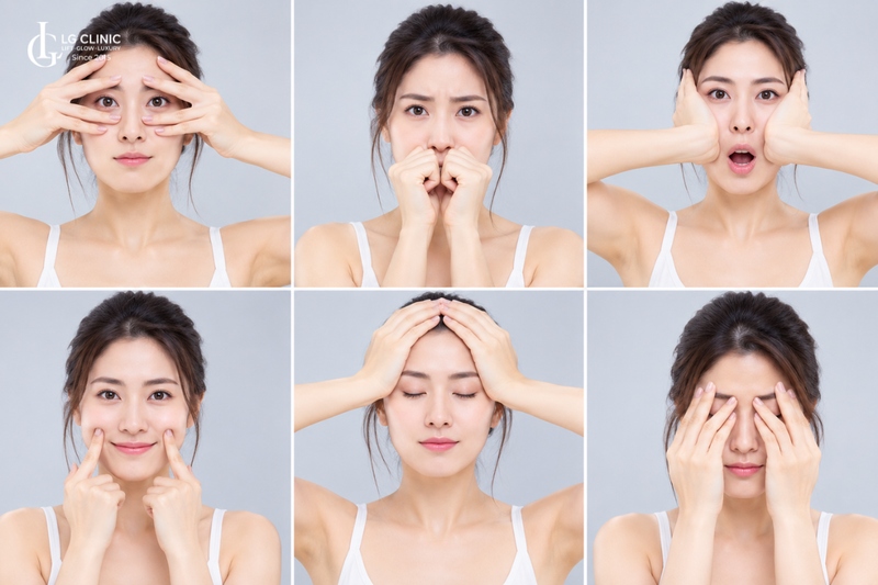 Áp dụng các bài tập yoga mặt để ngăn ngừa lão hoá sớm