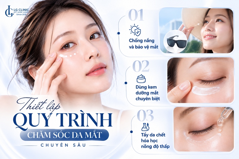 Quy trình chăm sóc da bên ngoài chống lão hóa