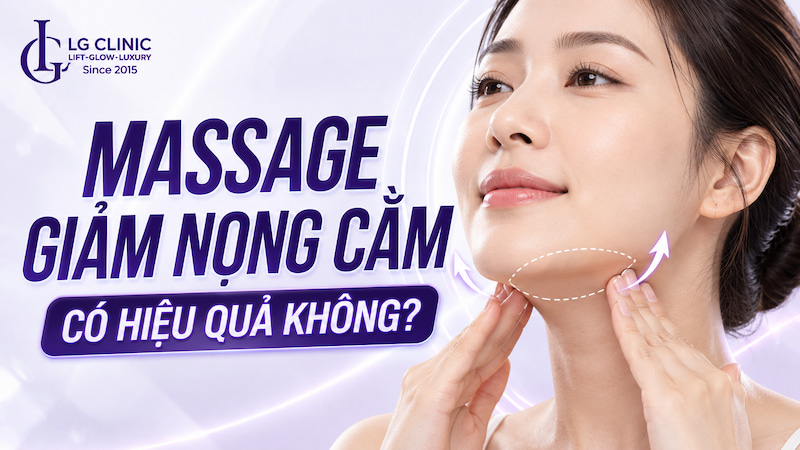 Hướng dẫn massage giảm nọng cằm hiệu quả
