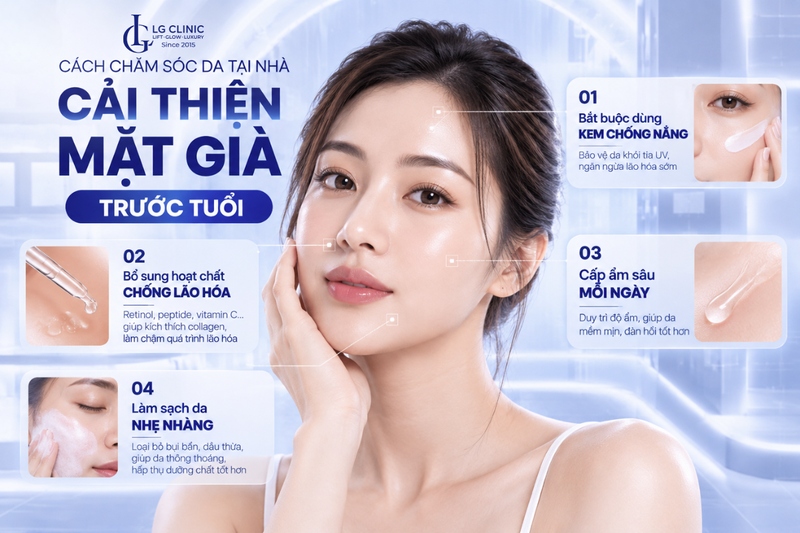 Chống nắng, cấp ẩm và làm sạch nhẹ nhàng là nền tảng chăm sóc da tại nhà 