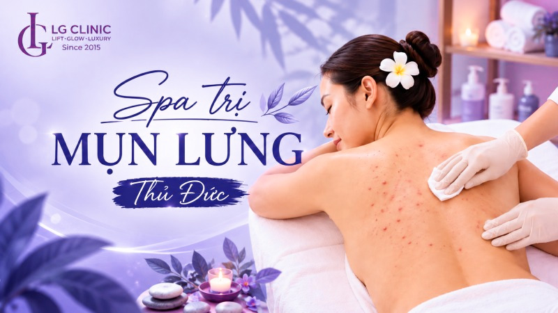 Spa trị mụn lưng Thủ Đức