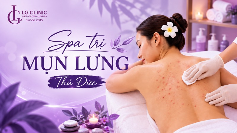 Spa trị mụn lưng Thủ Đức
