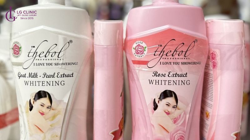 Sữa tắm Thebol có trắng da không