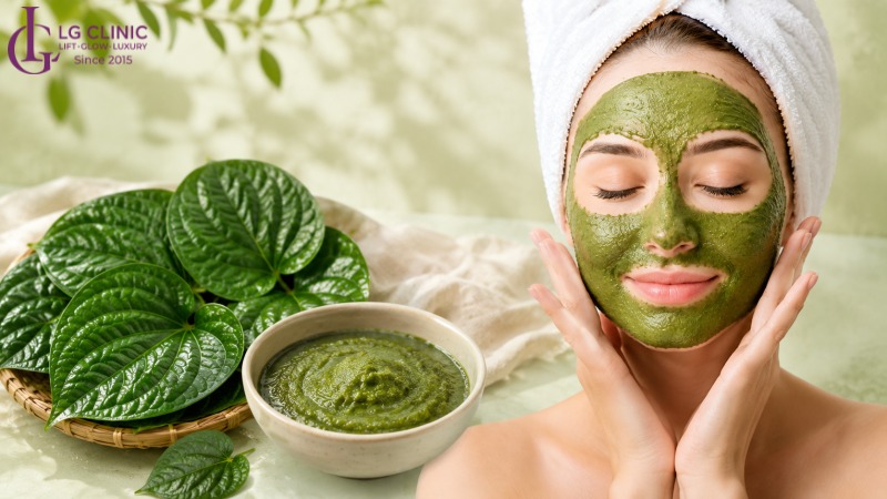 trị nám bằng lá lốt