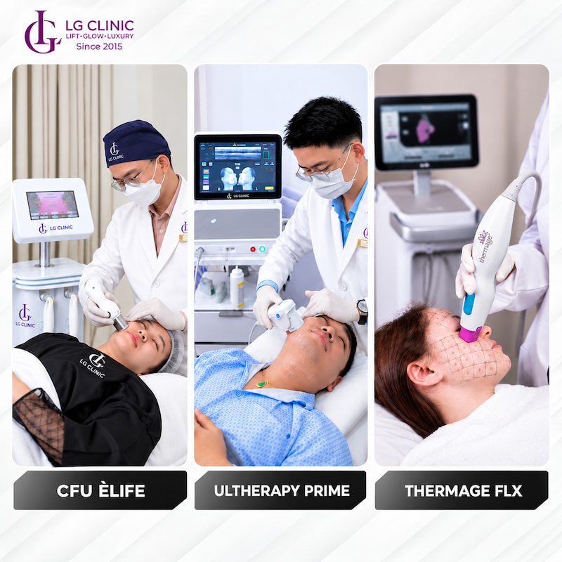 Công nghệ xóa nét nhăn khi cười không xâm lấn